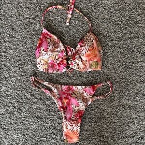 Leopard & Floral Bikini